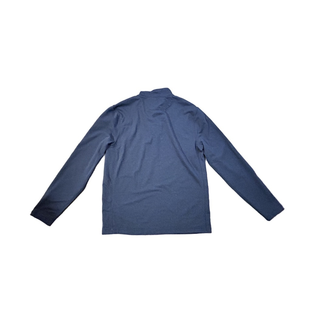 Women's J.Crew Performance Navy Light Blue Long Sleeve 1/4 Zip S - Picture 3 of 7
